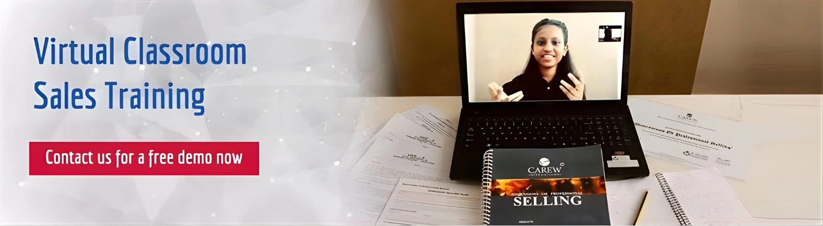 Online sales training session by B-More Consulting India